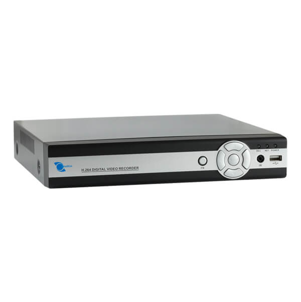 Combo de 4 camaras 1/4 CMOS 600TV con DVR de 4 canales de grabacion tiempo real.