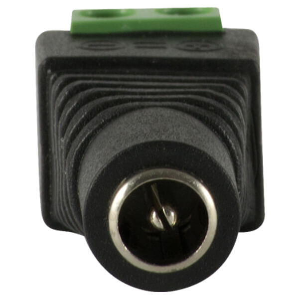 Conector Plug de Alimentacion de 2.1mm hembra a 12V DC