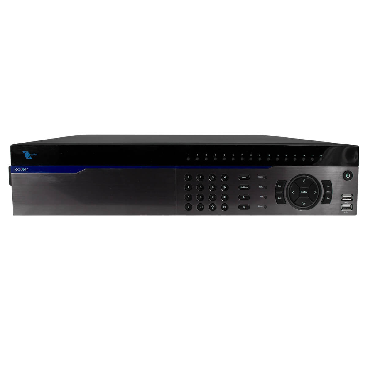 DVR 16 canales H264/G711A, VGA/HDMI/CVBS, Audio 8ch-in/1ch-out, D1/CIF