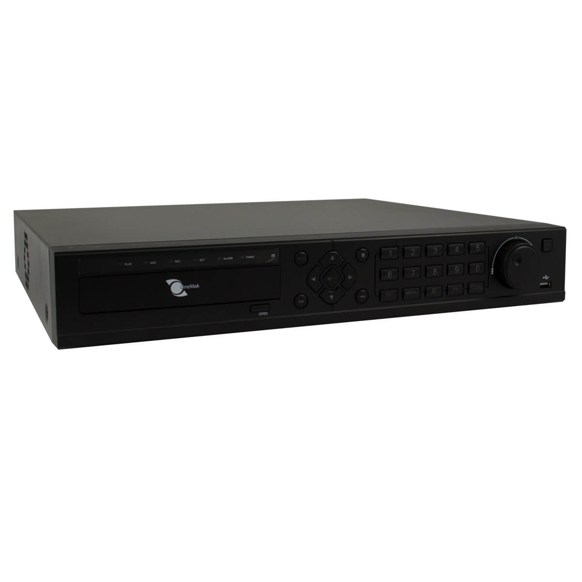 DVR de 16 canales, H264, BNC/VGA/HDMI, Audio 16 In/1 Out, 960H/D1/CIF