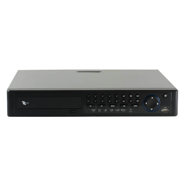 DVR 16 Canales, H264, BNC/VGA/HDMI, Audio 16ch-in / 1ch-out, D1/CIF