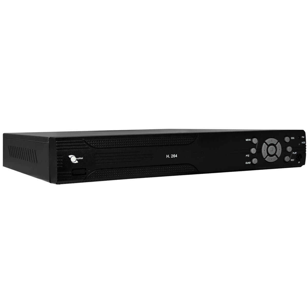 DVR 16Ch, H264 Salidas VGA/BNC/HDMI, Audio 8in/1out, 960H