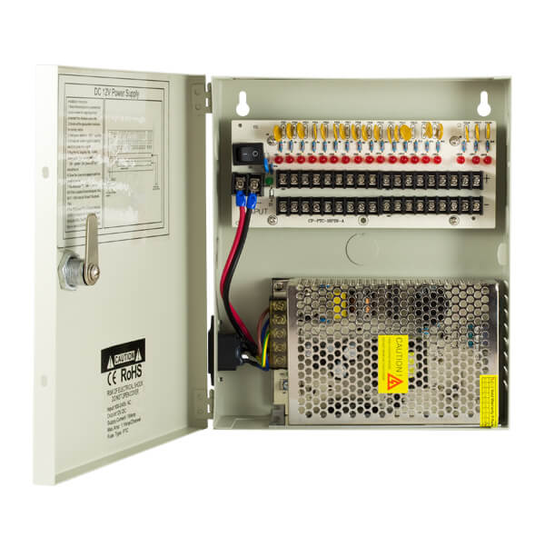 Fuente de poder centralizada 18 canales 12v 20A