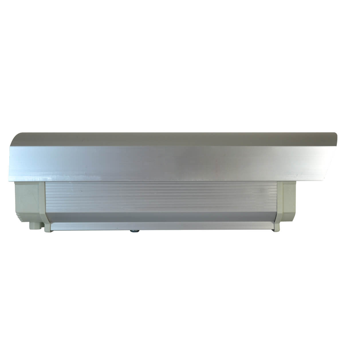 Housing de aluminio, color plata, no incluye bracket