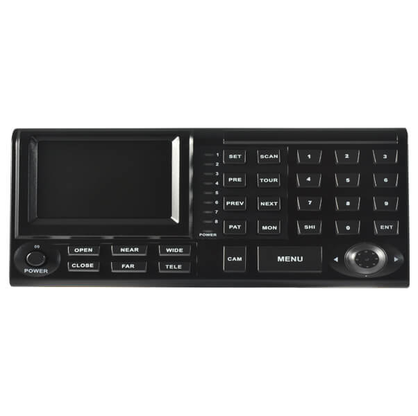 Control joystick para camaras PTZ, soporta hasta 31 camaras , color negro