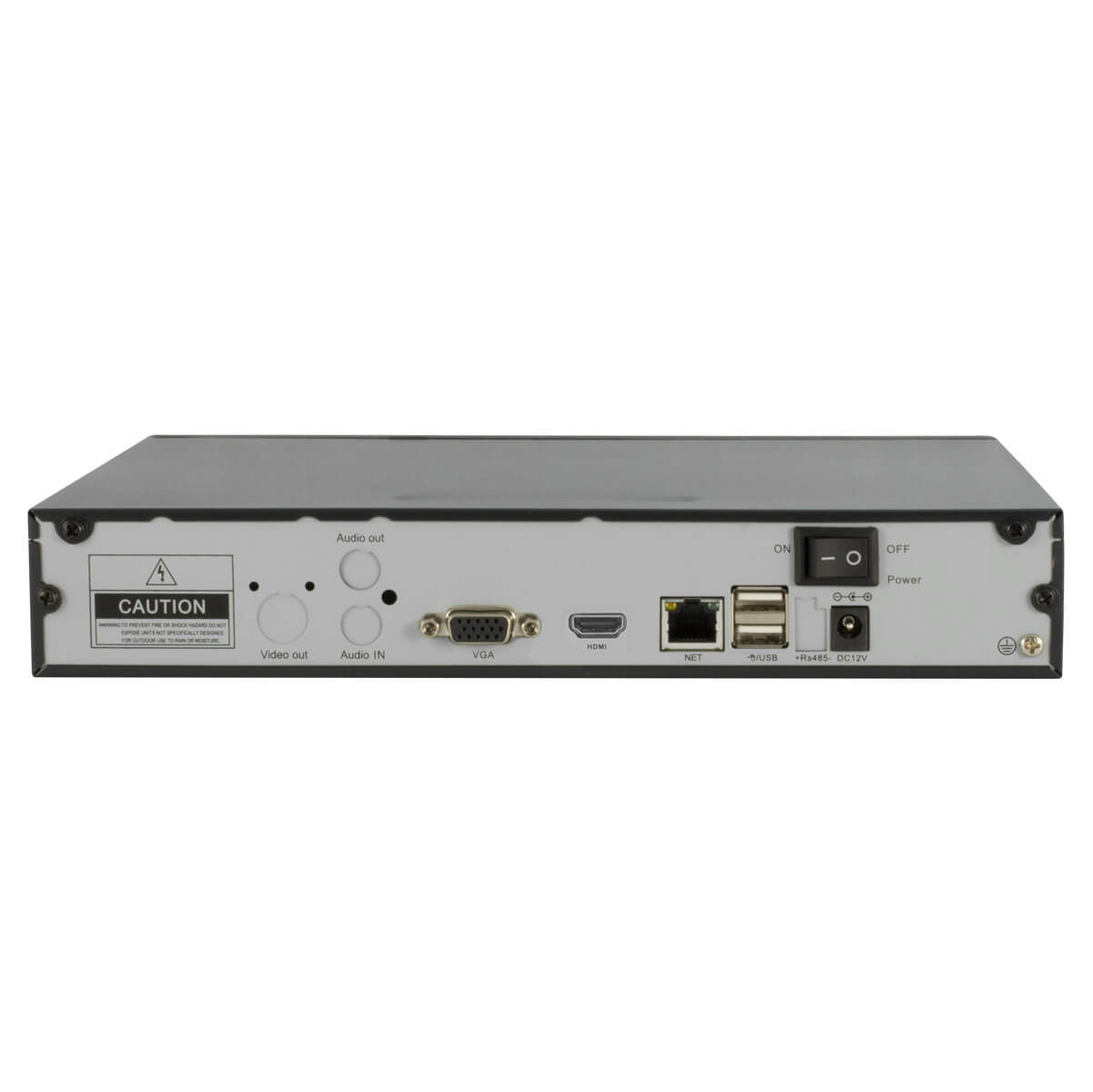 NVR de 4 Canales, H.264, HDMI/VGA, Funcion Pentaplex