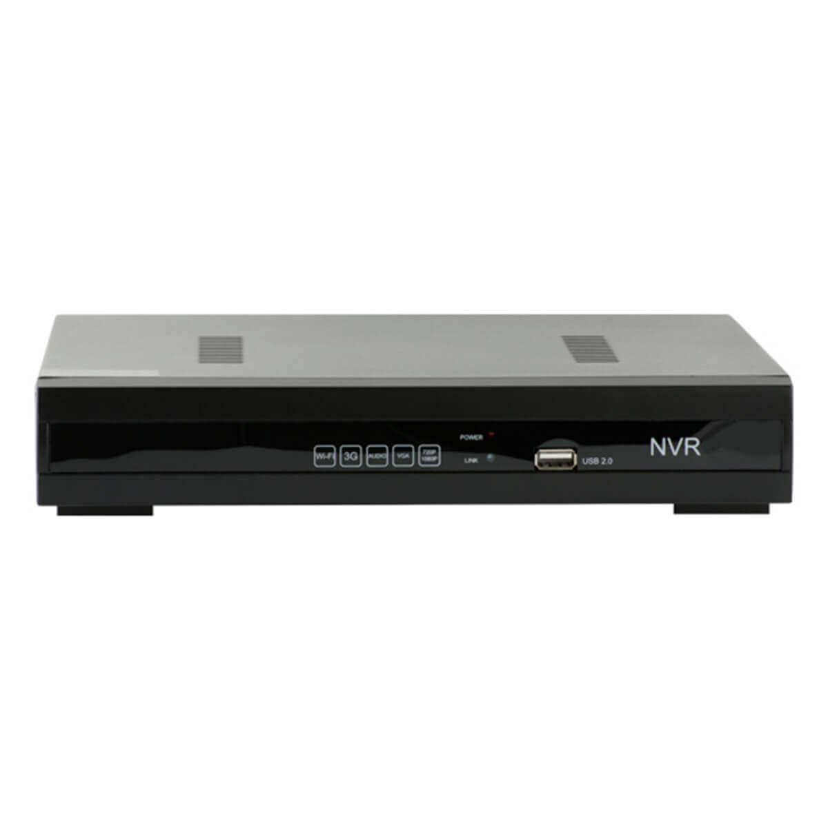 Video grabador en red NVR 4 canales de video/audio, resolucion 1080p, monitoreo por celular, WI-FI