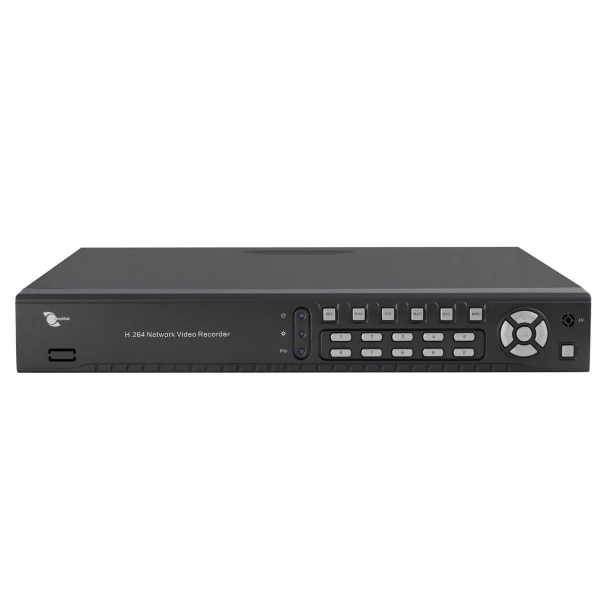 NVR de 8-Ch, Compresion H.264, Salidas VGA y HDMI, Pentaplex, Onvif