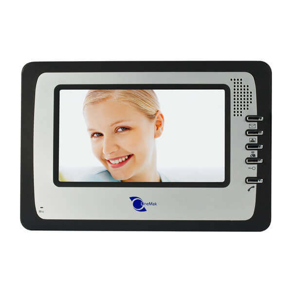 Pantalla adicional para Video portero LCD de 7, contiene microfono, 5 tonos de timbre