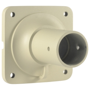 Base metalica de techo para camara PTZ modelo LS-CP416IR, color beige.