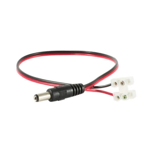 Cable de corriente 12V con conector plug de 2.1mm, para camaras de vigilancia