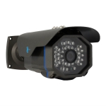 camara bazuca, 1/3 sony ccd, 700tvl, lente 3.6mm, 36 led, 30m ir, ip66