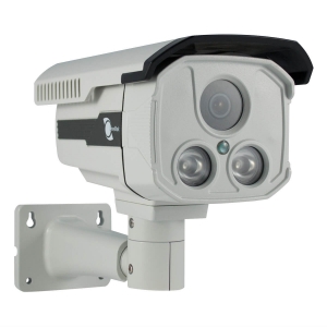 Camara Bazuca IR, 1/3 SONY CMOS, 1000TVL, lente 6mm, 2 LED Array, IP66