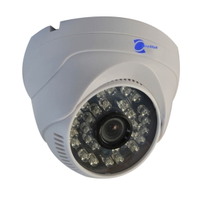 Camara tipo Domo, Sensor CMOS 1/3, resolucion 800TVL, 30 LED, 25m IR