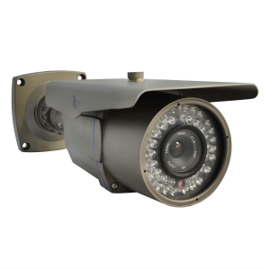 Camara tipo bazuca, 1/3 CCD SONY 700 TVL, lente 6mm, Menu OSD, 42 LEDs.