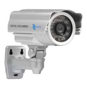 Camara tipo bazuca, 1/3 CCD SONY 420TVL, lente 6mm, 24 LEDs