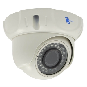 Camara tipo domo, Sensor CCD Sony 1/3, 700TVL, 24 LEDs, 20m IR, UTC