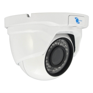 Camara tipo domo, Sensor CMOS HDIS 1/2.8, 1200TVL, 24 LEDs, 20m IR