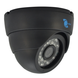 Camara tipo domo, Sensor CMOS HDIS 1/3, 700TVL, 24pzs LEDs, 20m IR