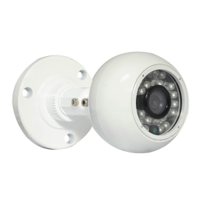 Camara tipo domo, Sensor HD CCD 1/4, resolucion 700TVL, 24 LED, 20m IR