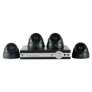 Combo de 4 camaras 1/4 CMOS 600TV con DVR de 4 canales de grabacion tiempo real.