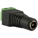 conector plug de alimentacion de 2.1mm hembra a 12v dc