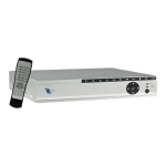 Video grabador digital DVR 4 entradas y 2 salidas de video, D1, HD1, CIF, No necesita DynDNS