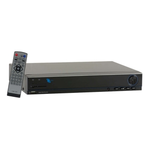 DVR de 4-Ch, Compresion H.264, Salidas VGA/HDMI, Audio 4-Ch/1-Ch, D1