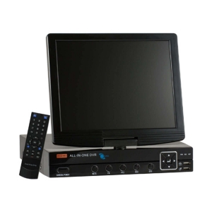 Video grabador digital DVR 8 video (resolucion D1)/2 audio, monitoreo por celular, con pantalla LCD 10.5