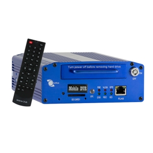 Video grabador digital para carro, 4 canales, D1, GPS, Sensor G, Sistema de proteccion de data