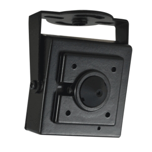 Mini camara para interiores, sensor 1/4, 480TVL, lente Pinhole, AGC