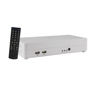 NVR de 4 Canales, H.264/G.711A, Salidas simultaneas VGA/HDMI.