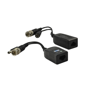 Video balun pasivo, video y corriente