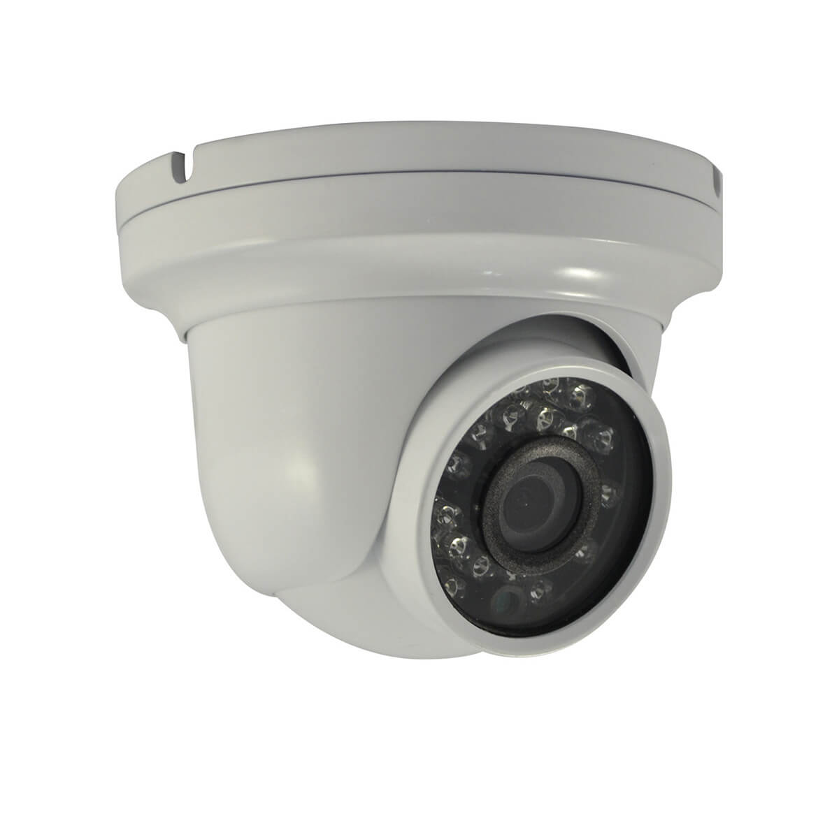 dome camera 1/3 hdis cmos sensor 700tvl 3.6mm lens 24 leds 65ft ir
