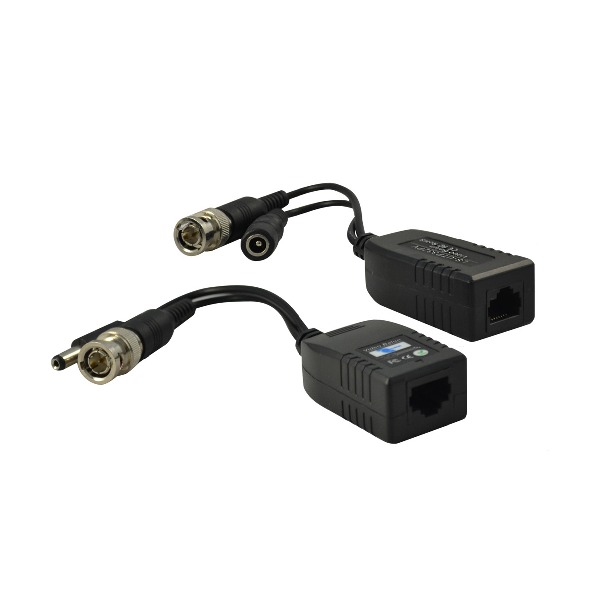 passive video balun, power and video