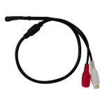 CCTV Microphone, Micro-chip design, high-fidelity, rug range 98ft