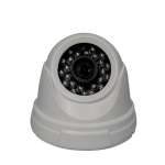 HD-TVI 1MP Dome camera, 1/4 CMOS Sensor, 24 LEDs, 90ft IR, IR-CUT